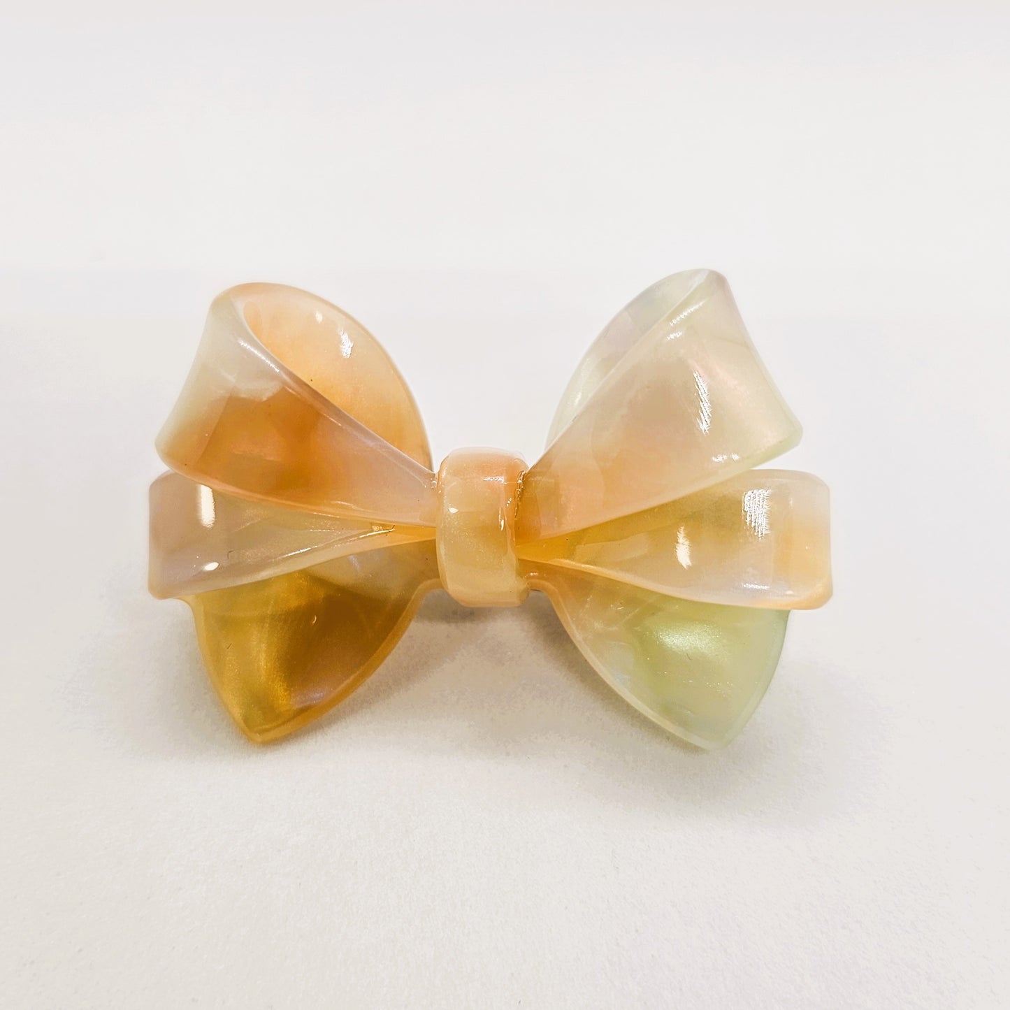 Mother of Pearl Double Bow Barrette
