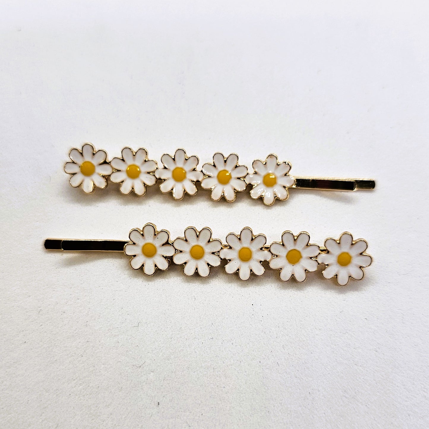 Poppy Junior Metal Hair Slide - Pair