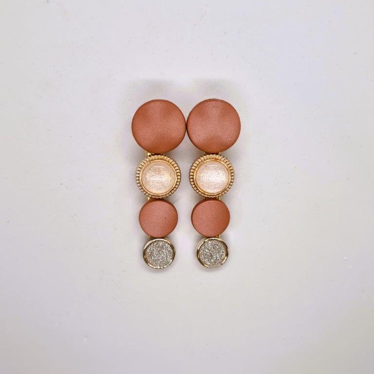 Falling Cherry Alligator Clip - Pair