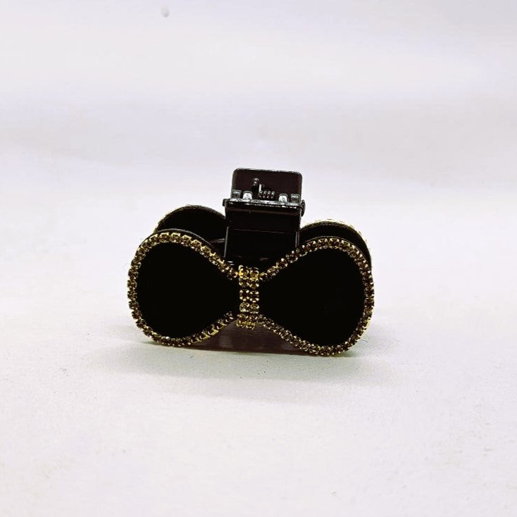 Leah Felt & Diamente Claw Clip