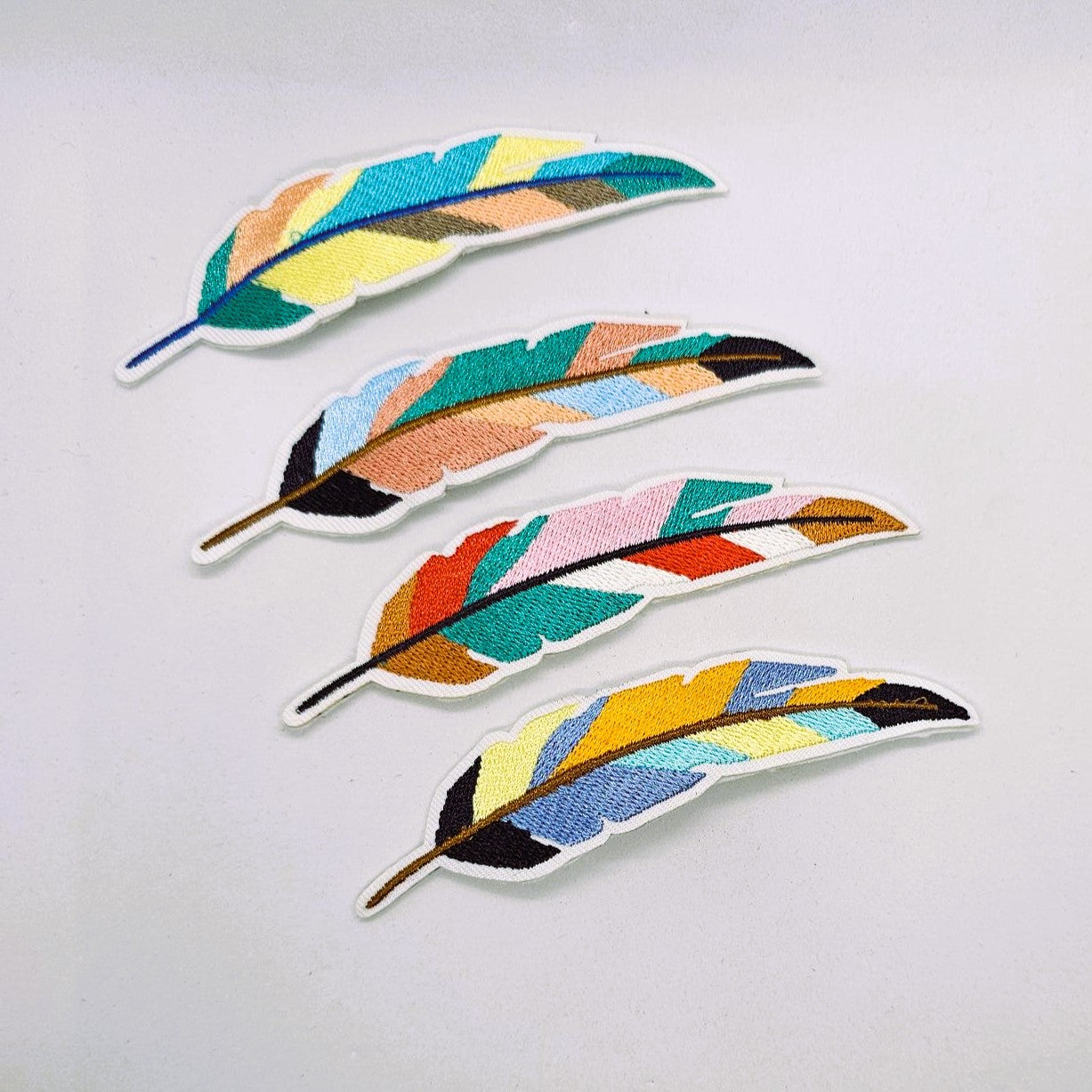 Feather Handmade Snap Clip