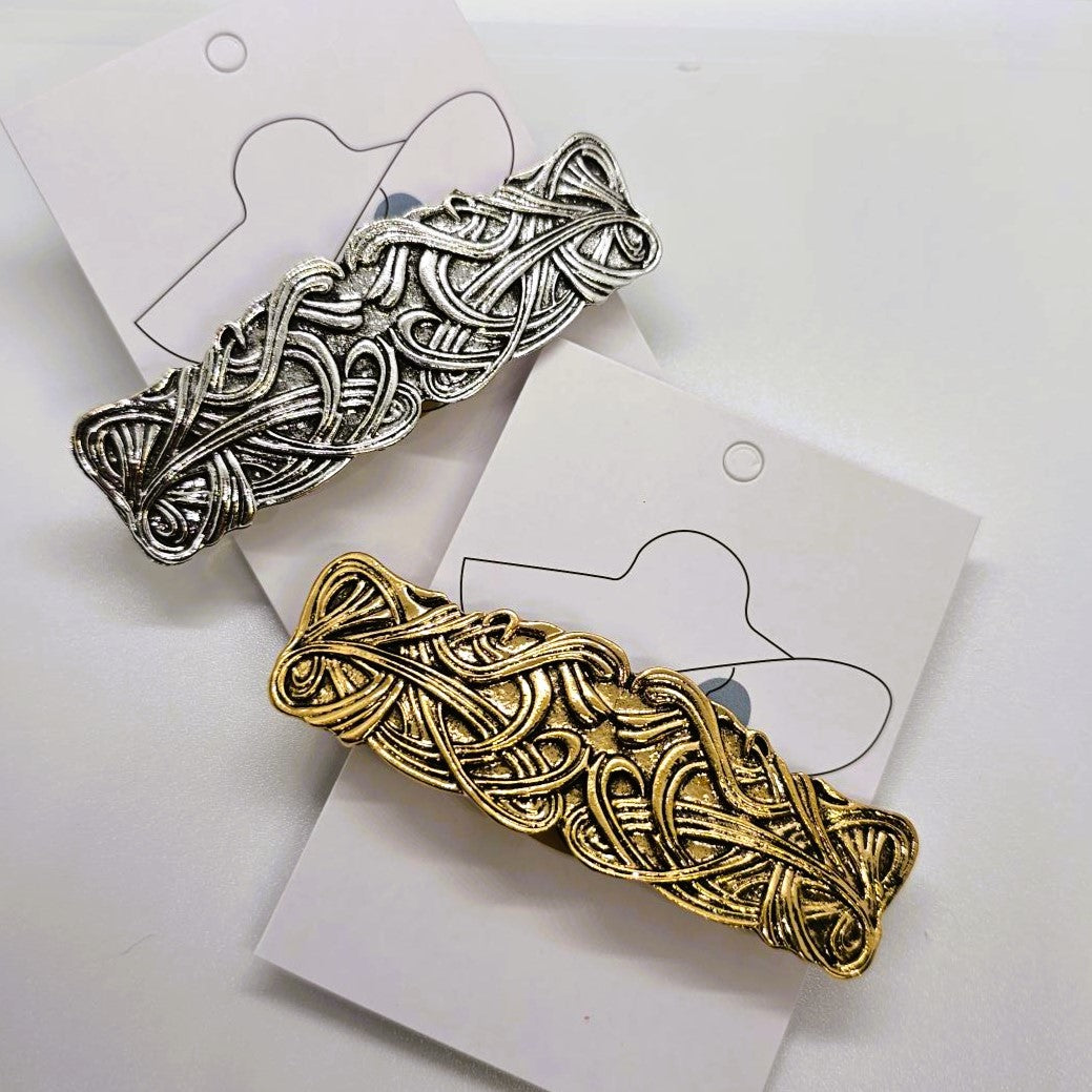 Viking Metal Barrette