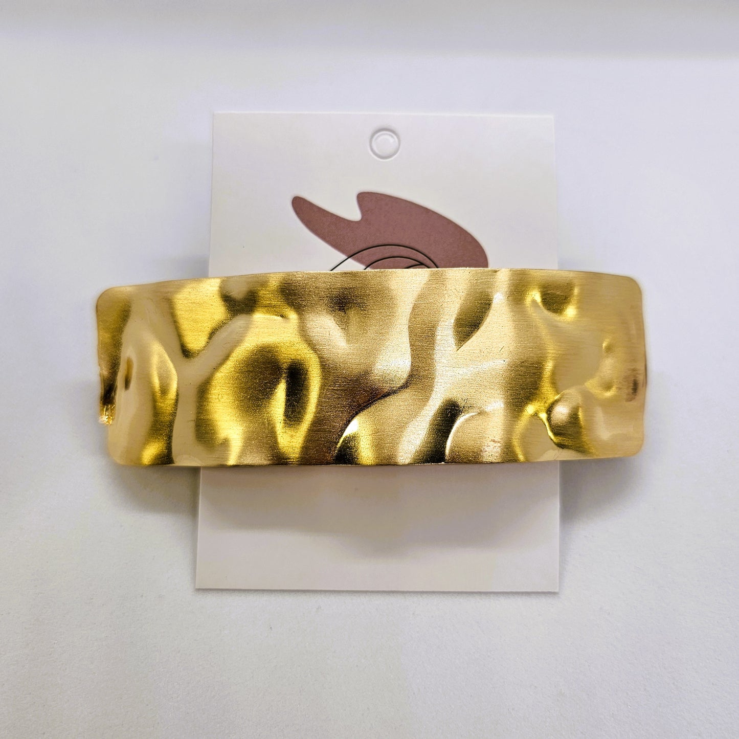 Beaten Gold Barrette