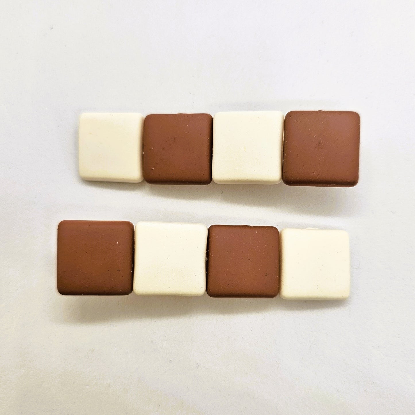 Cubix Matte Alligator Clip - Pair