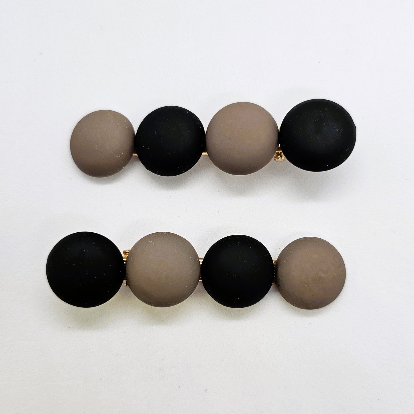 Clara Matte Alligator Clip - Pair