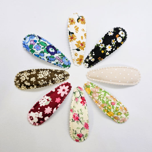 Jasmine Junior Fabric Snap Clip