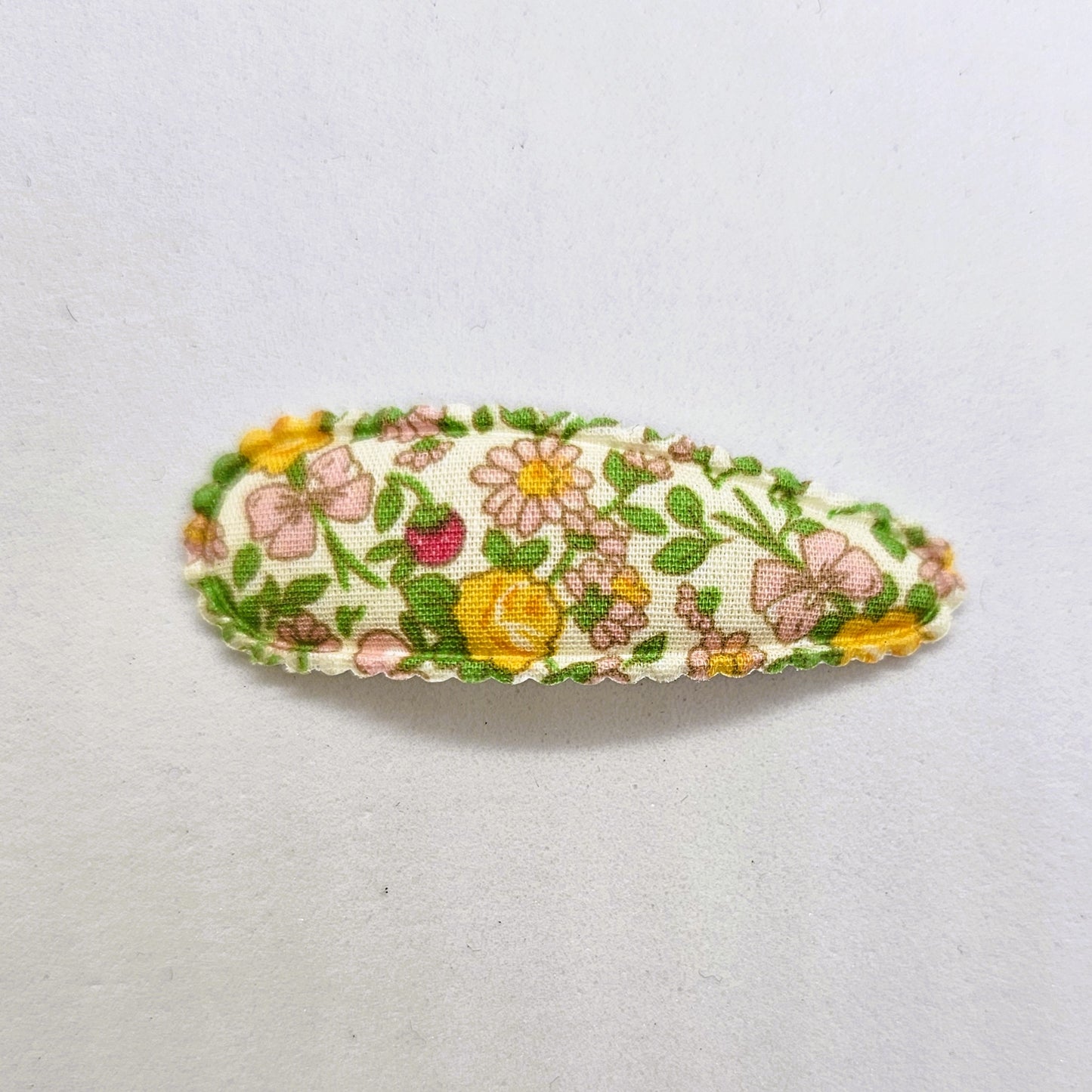 Jasmine Junior Fabric Snap Clip