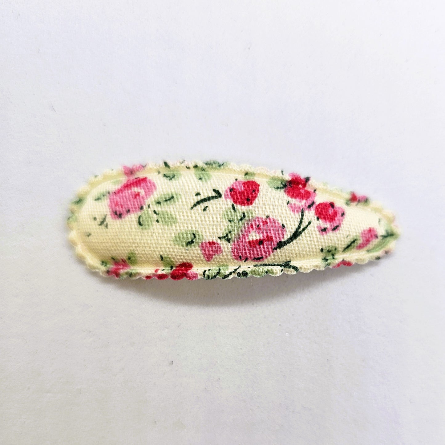 Jasmine Junior Fabric Snap Clip