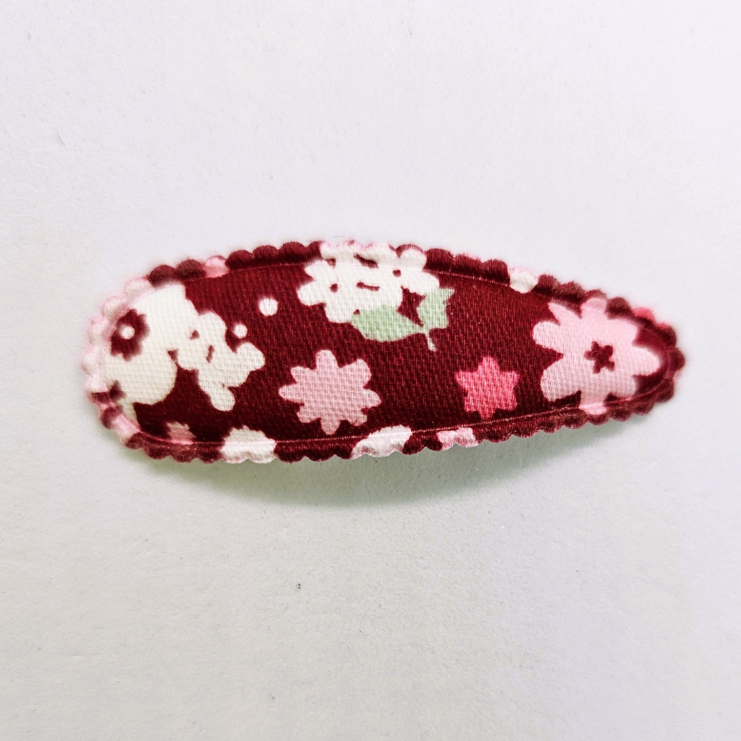 Jasmine Junior Fabric Snap Clip