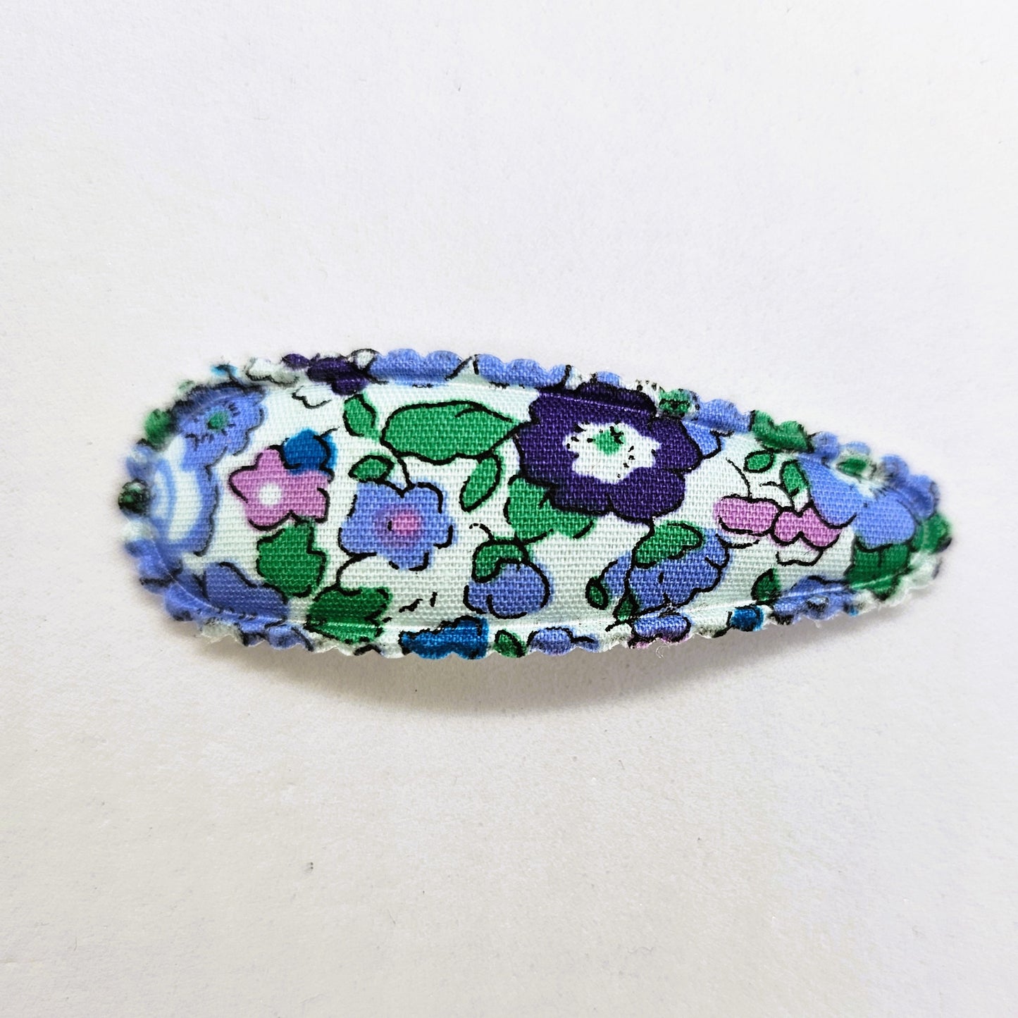 Jasmine Junior Fabric Snap Clip