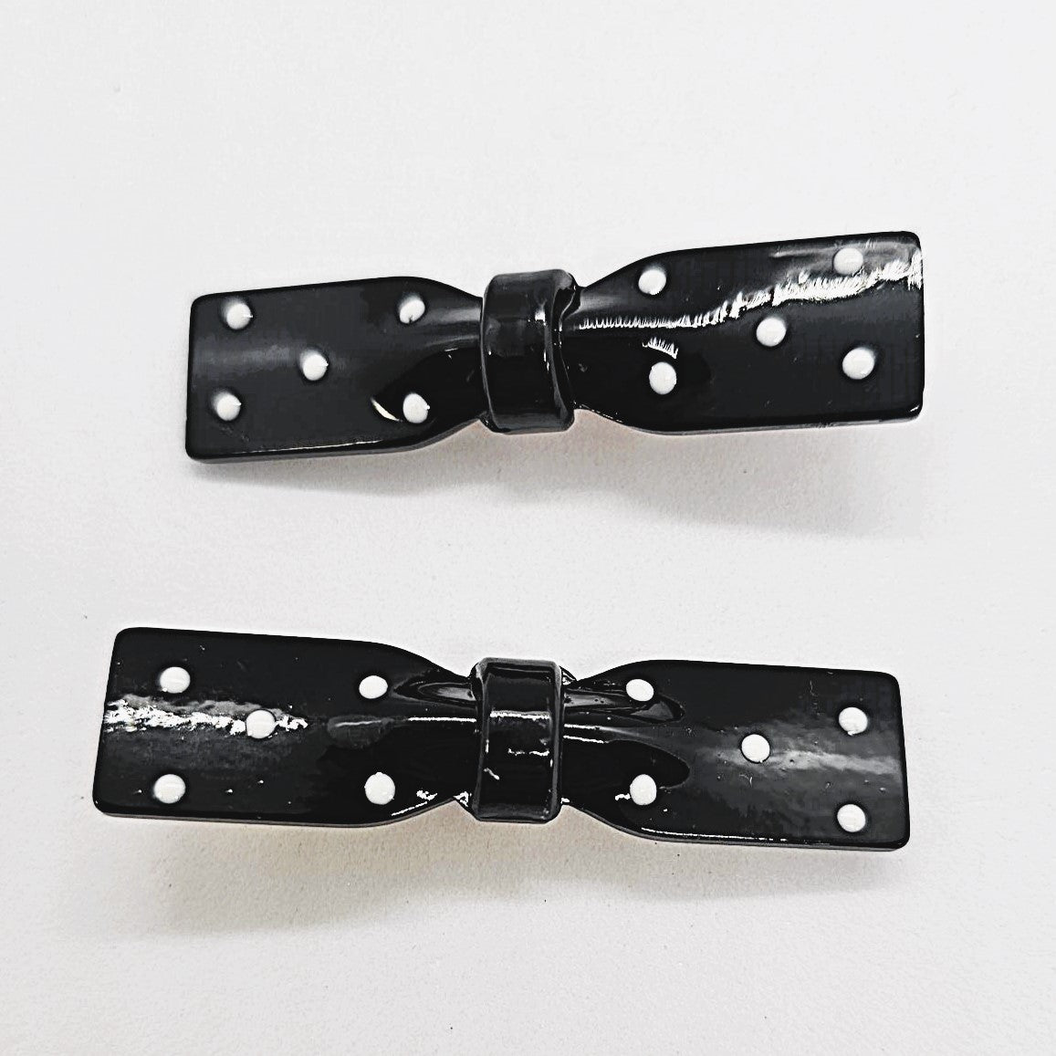 Polka Alligator Clip - Pair