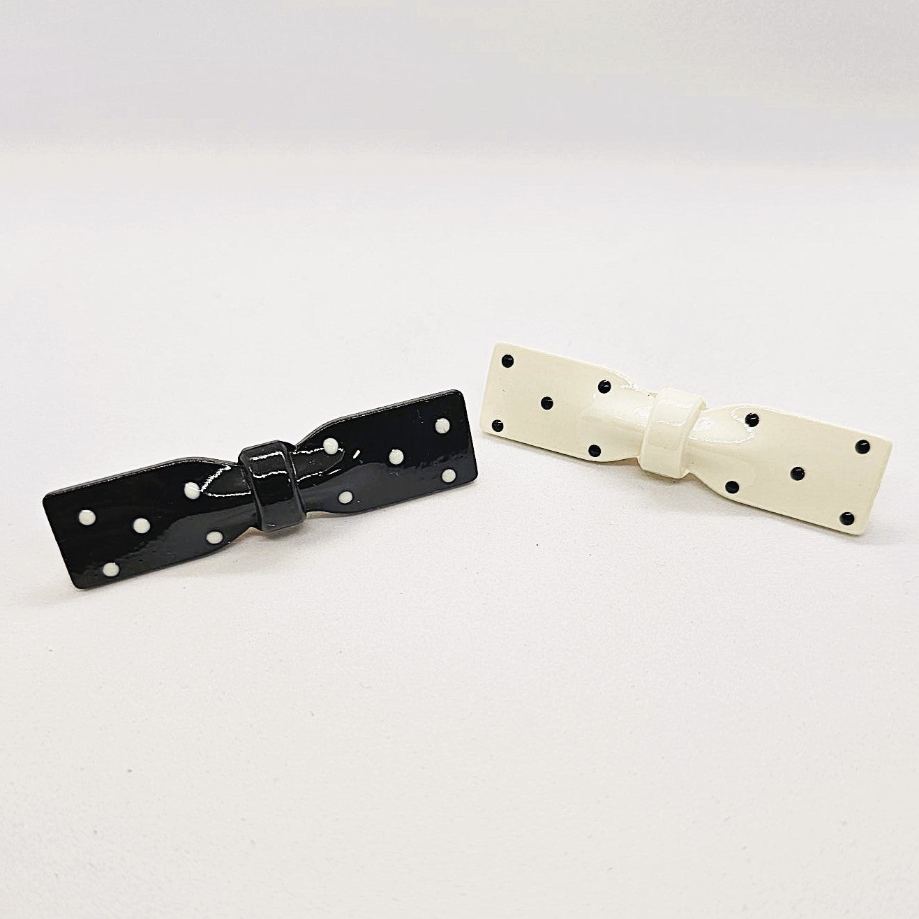 Polka Alligator Clip - Pair