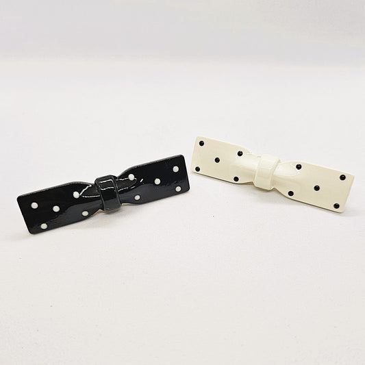Polka Alligator Clip - Pair