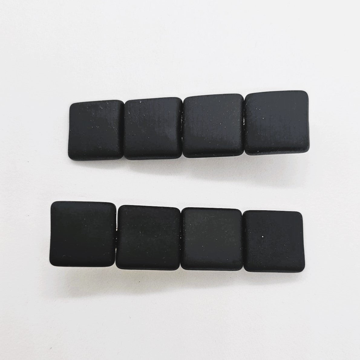 Cubix Matte Alligator Clip - Pair