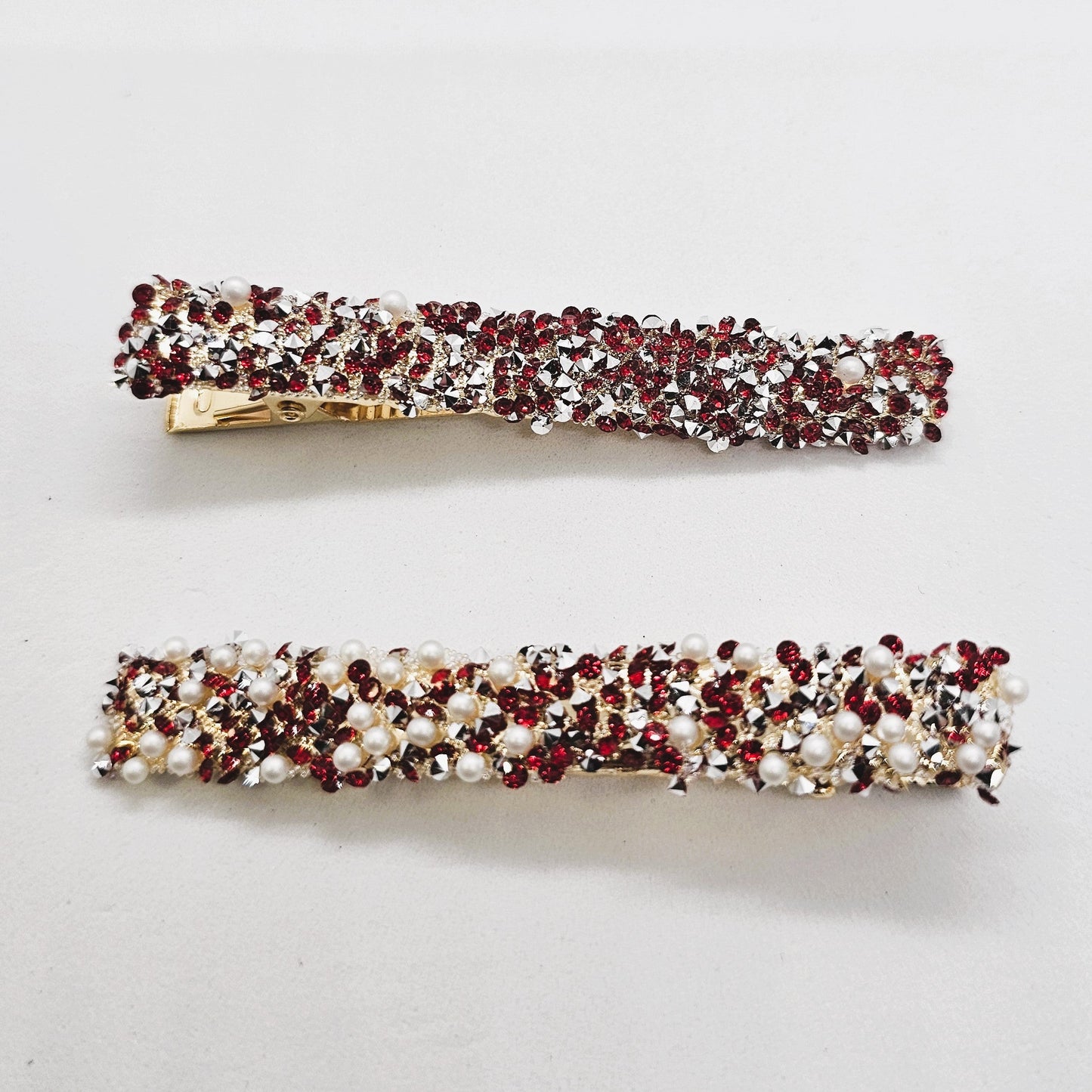 Confetti Glitter Alligator Clip - Pair