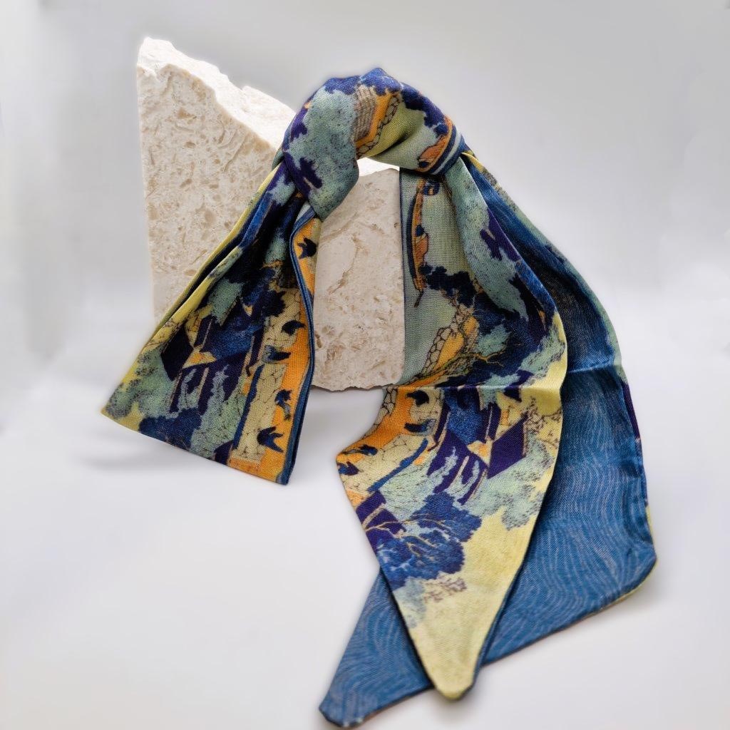 Japanese Watercolour Double-Sided Hair Tie