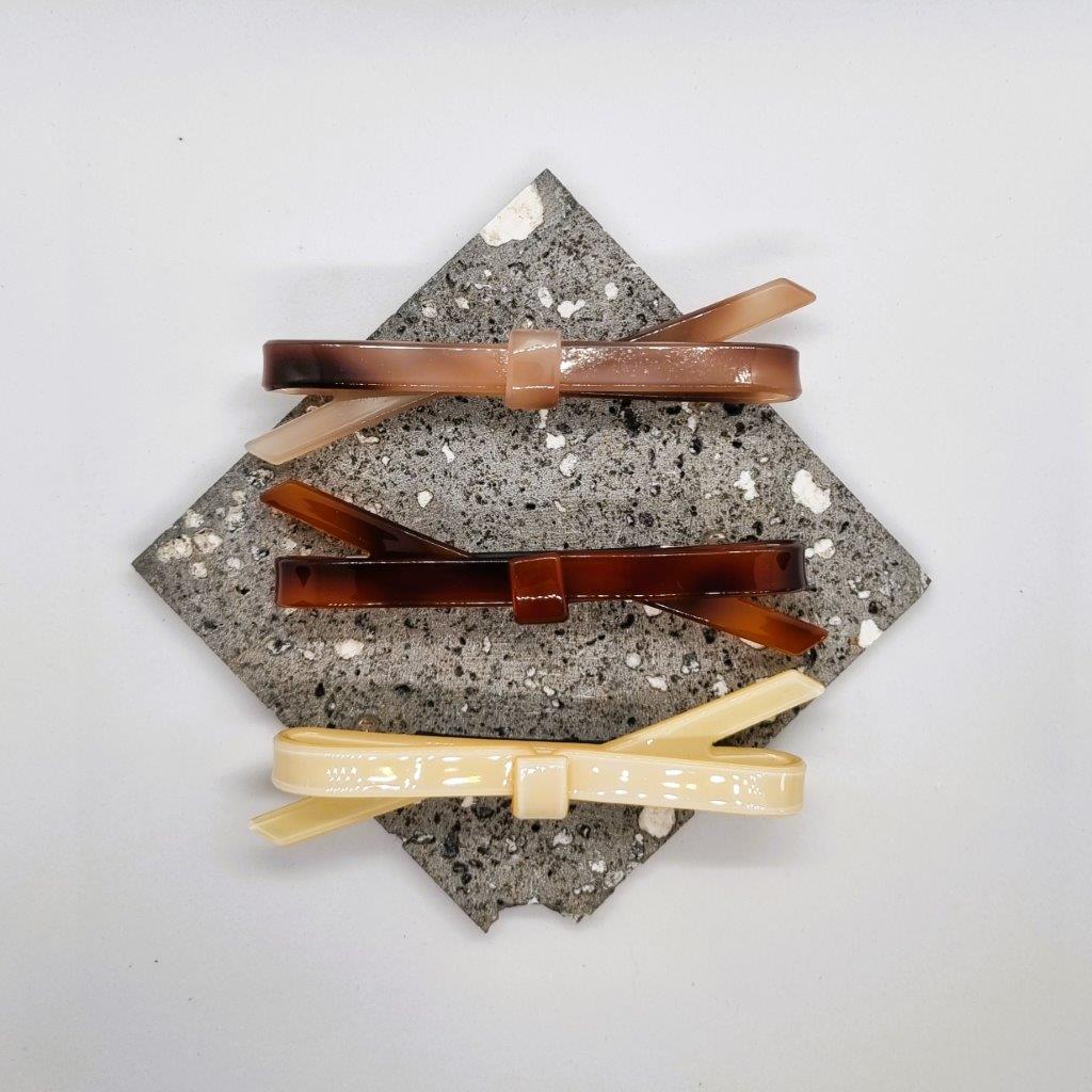 Eleanor Large Resin Bow Barrette