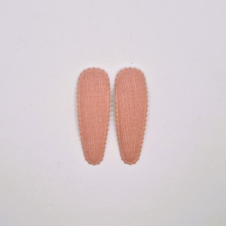 Maisie Junior Snap Clip Plain - Pair