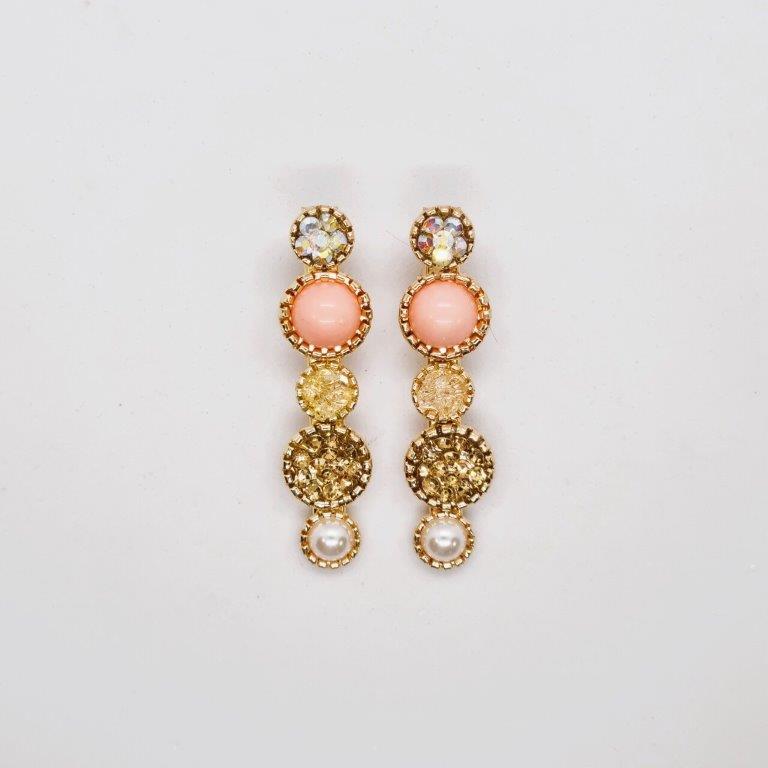 Falling Cherry Alligator Clip - Pair