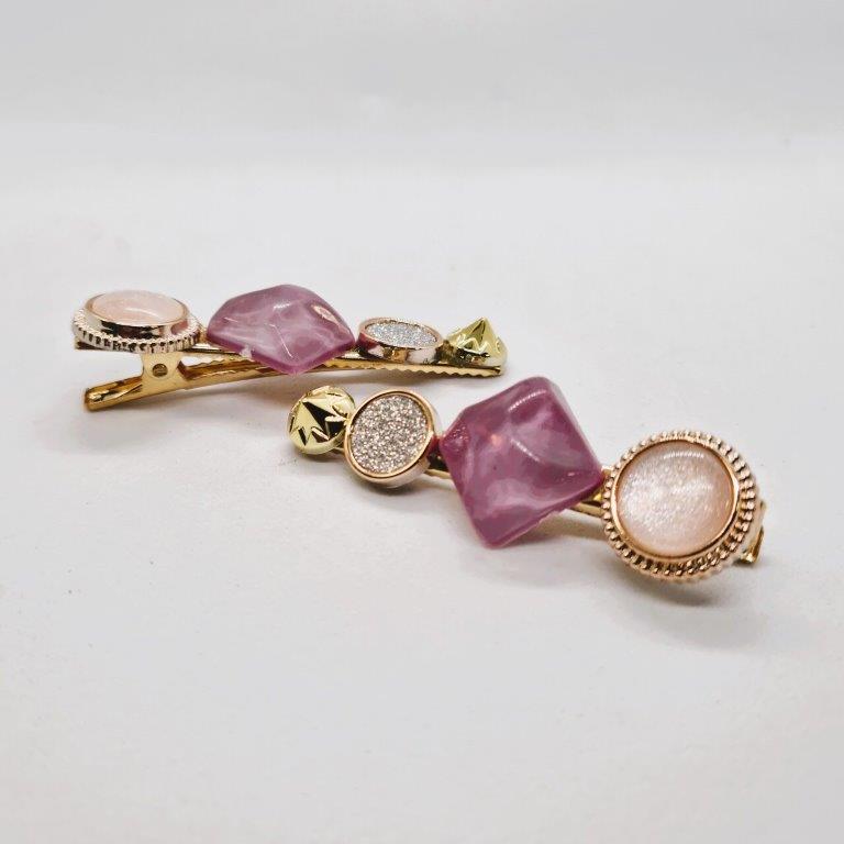 Falling Cherry Alligator Clip - Pair