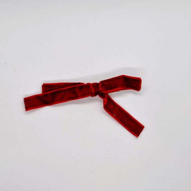 Classe Junior Velvet Alligator Clip - Pair