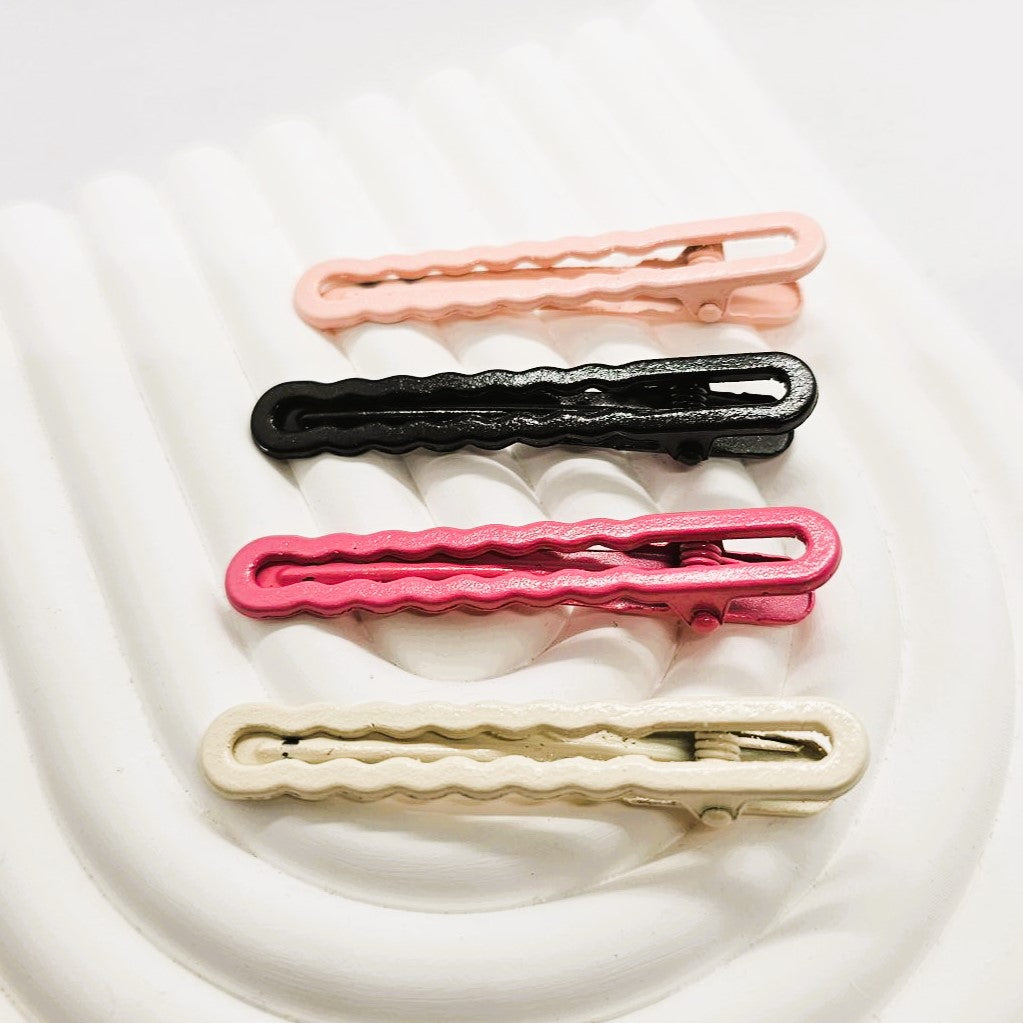 Bonita Junior Metal Alligator Clip - Pair