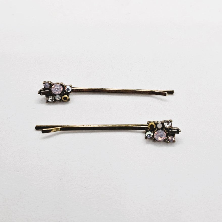 Venus Diamante & Pearl Hair Slide - Pair