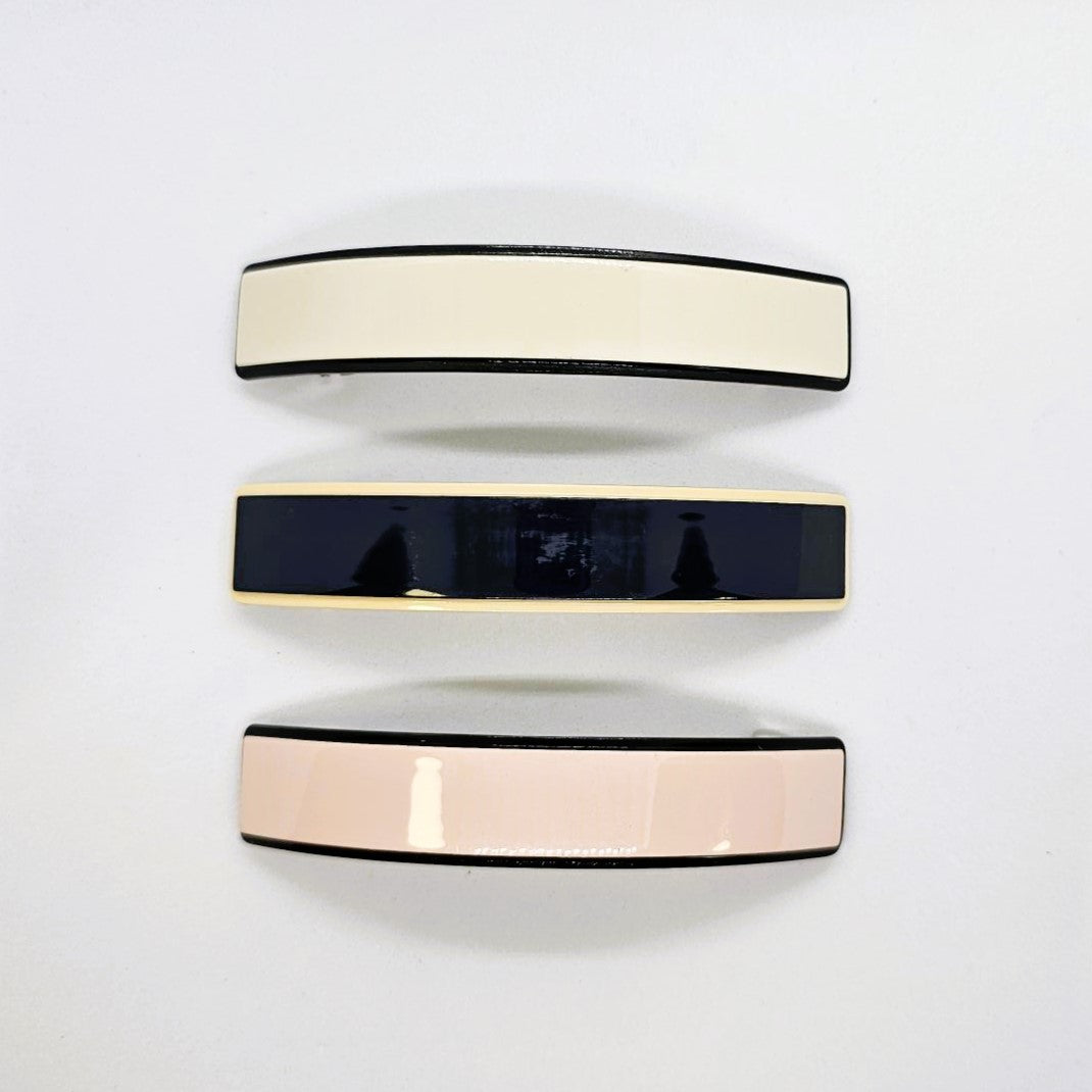 Queenie Large Curved Barrette