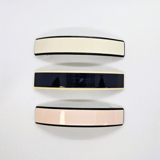 Queenie Large Curved Barrette