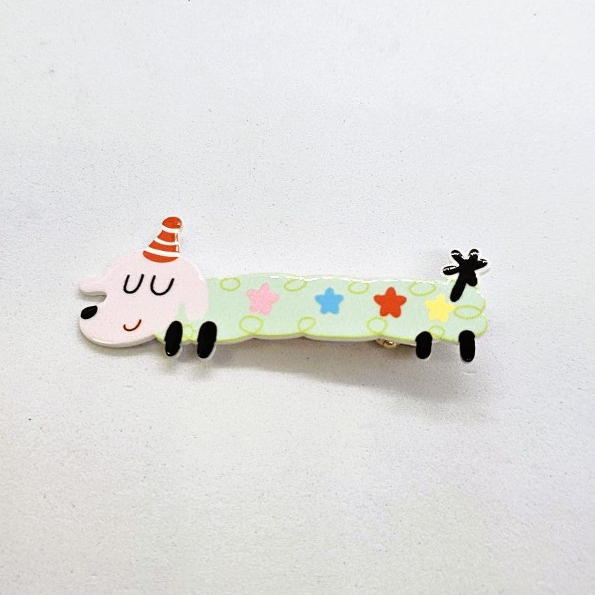 Funny Fido Junior Resin Alligator Clip