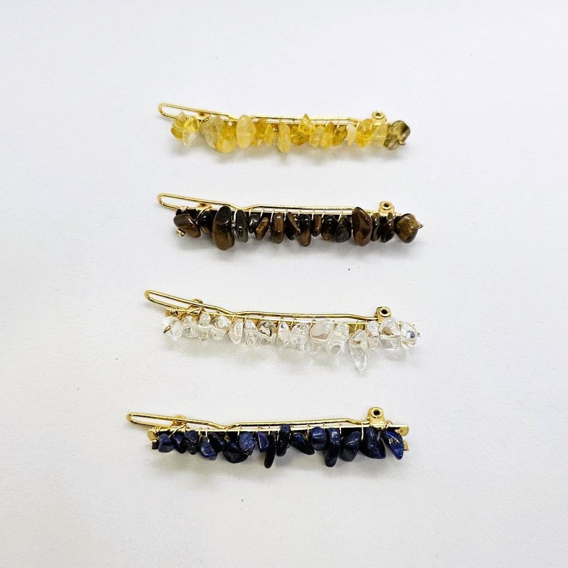 Stonehenge Rock-Encrusted Hair Pin