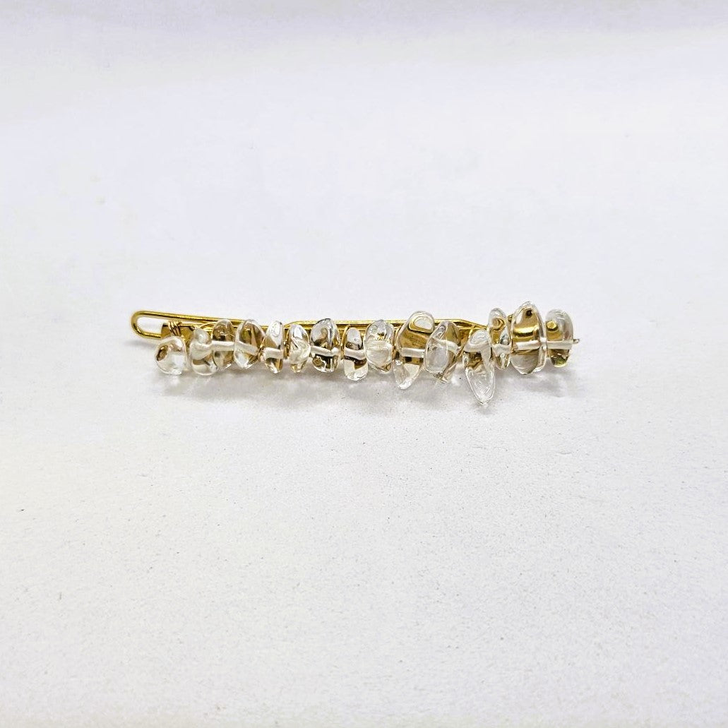 Stonehenge Rock-Encrusted Hair Pin