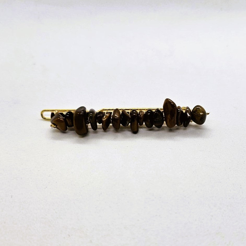 Stonehenge Rock-Encrusted Hair Pin