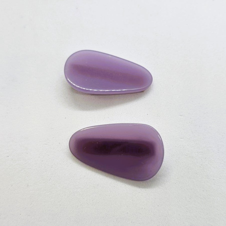 Veronica Junior Resin Alligator Clip - Pair