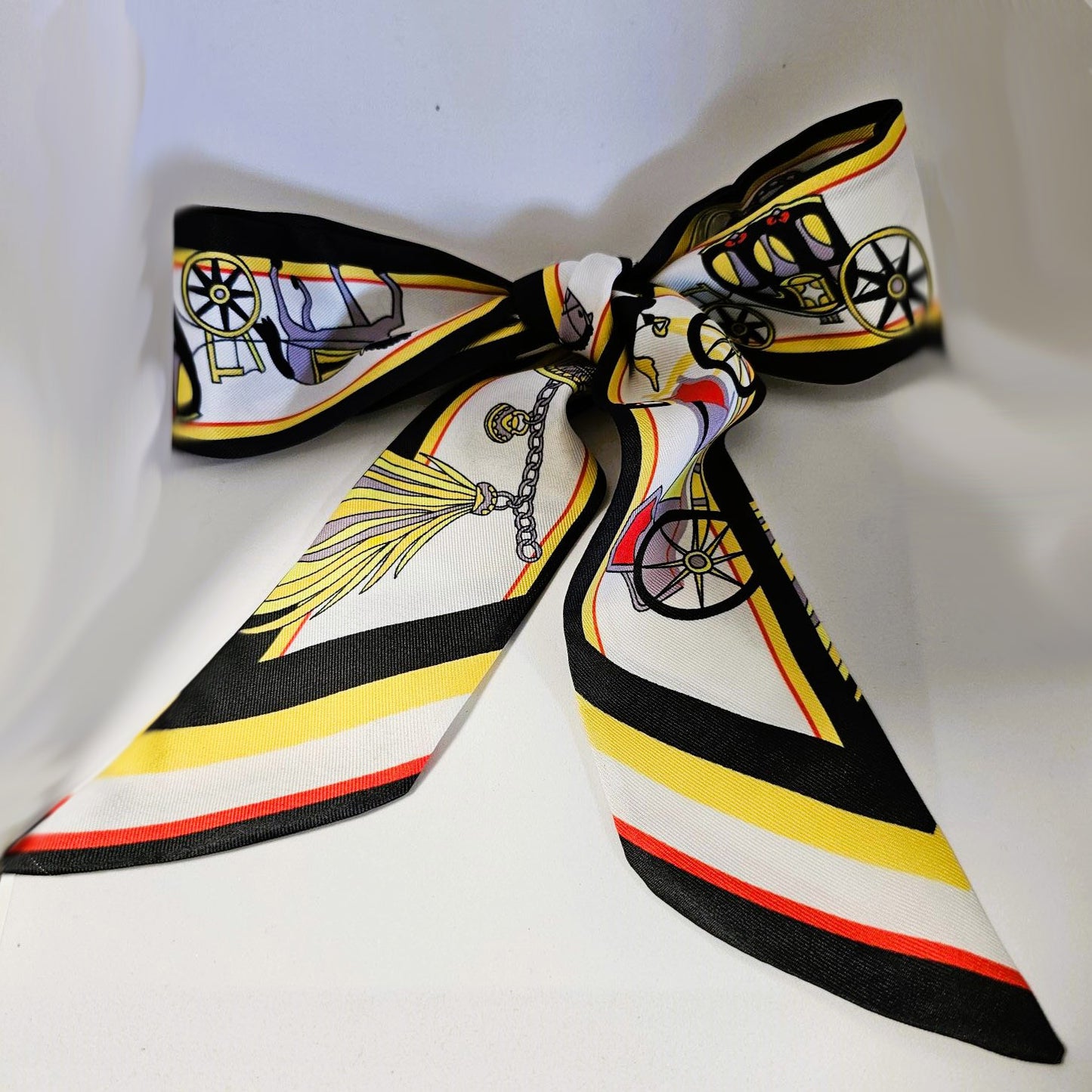 Cinderella Double-Sided Satin Hair Tie