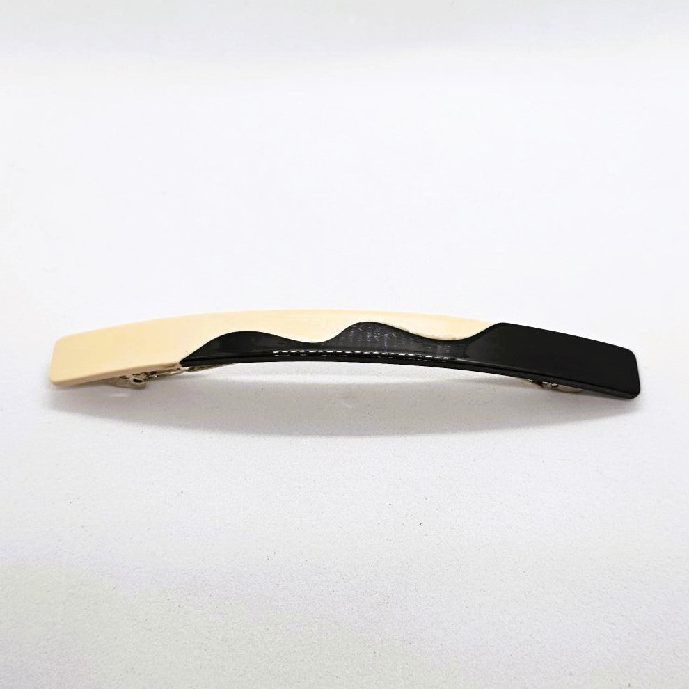 Oceane Two-Tone Slimline Barrette