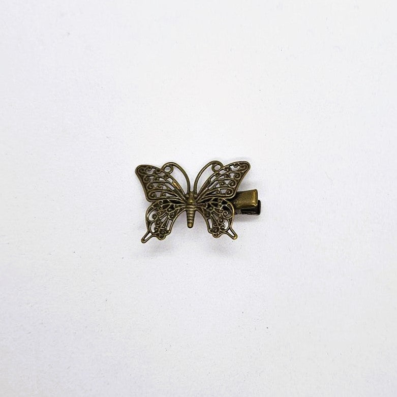 Scarab Junior Antique Brass Alligator Clip