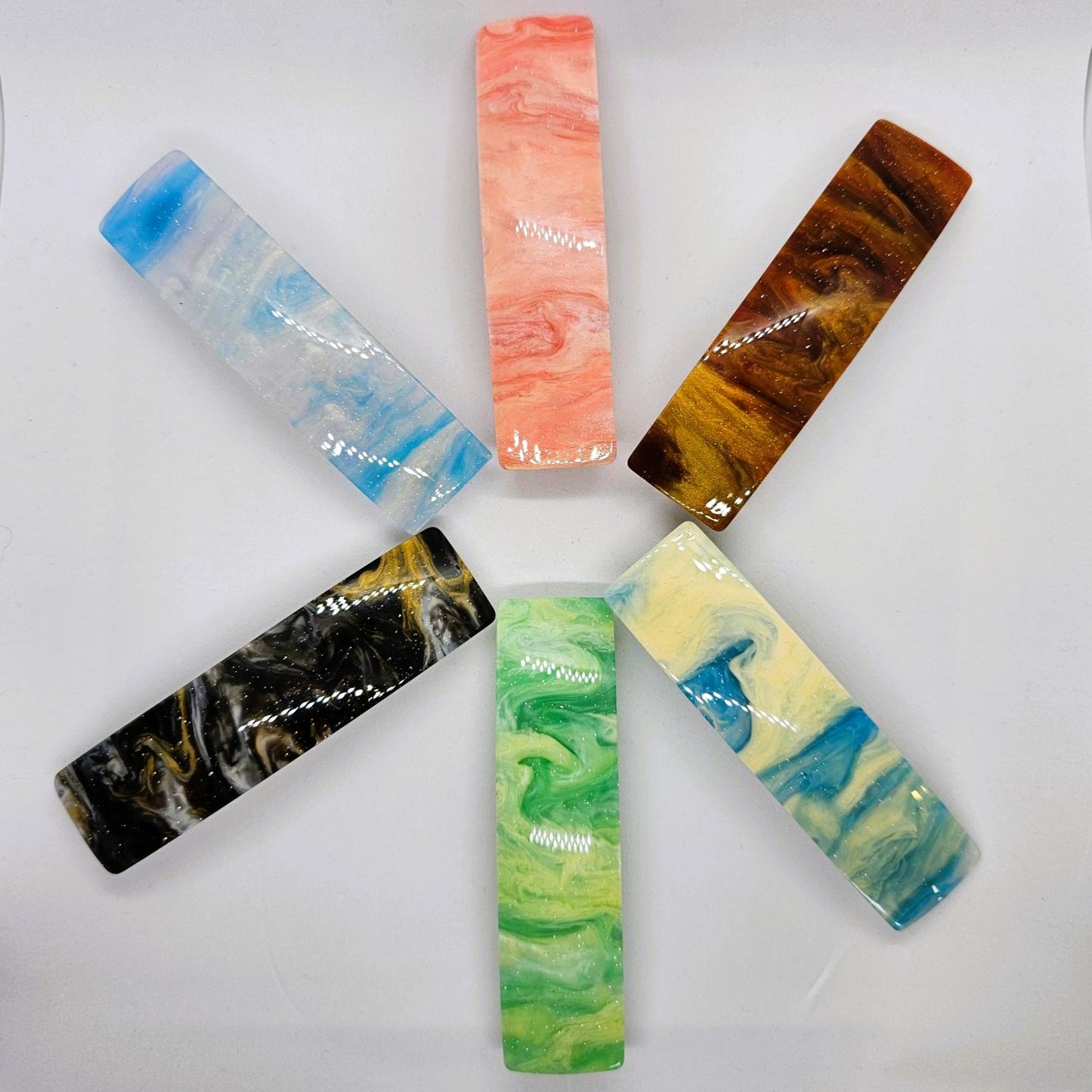 Veronica Premium Resin Barrette