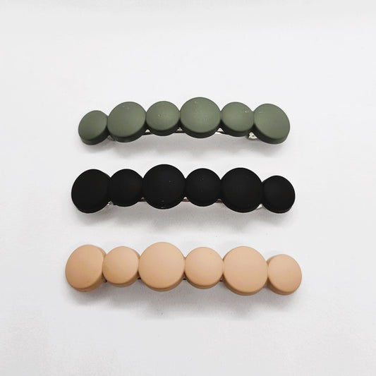 Phoebe Matte Resin Barrette