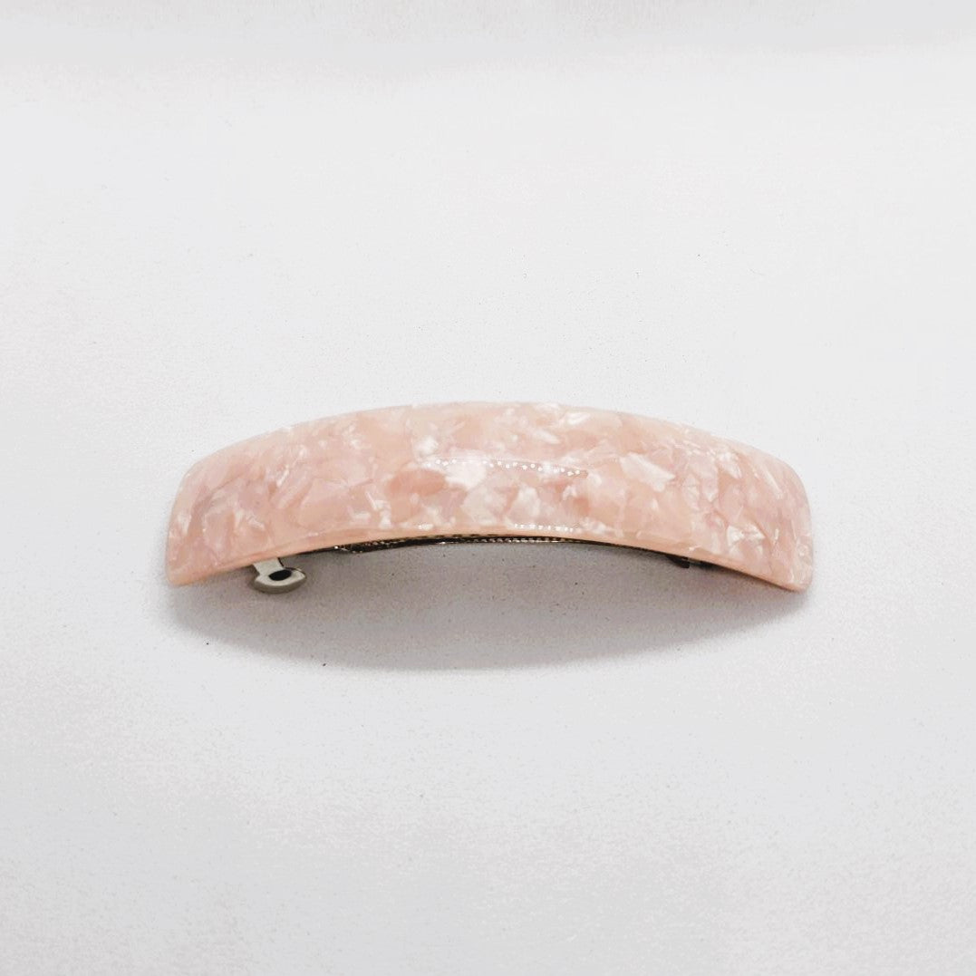 Onyx Medium Curved Barrette