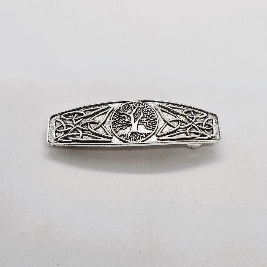 Tree of Life Metal Barrette