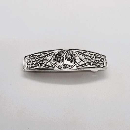 Tree of Life Metal Barrette