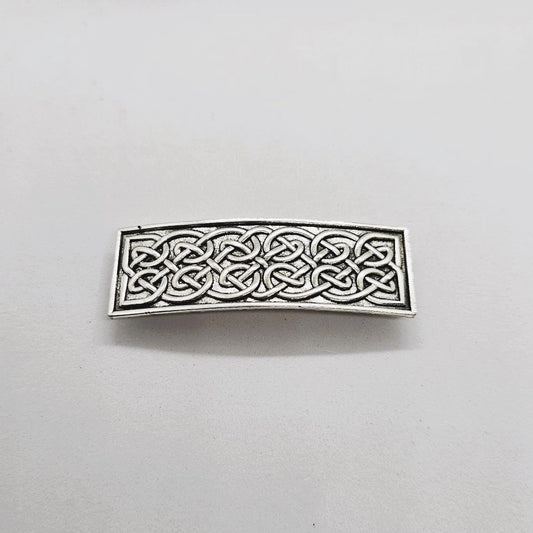Celtic Knot Metal Barrette