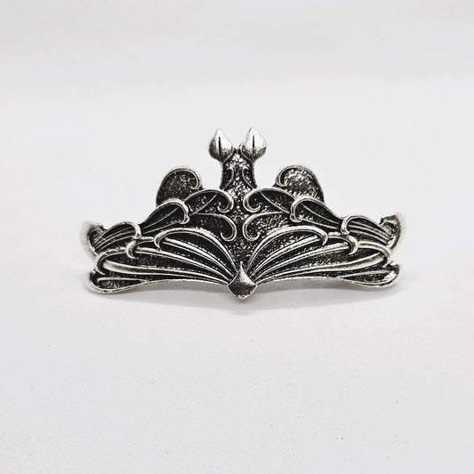 Princess Tiara Metal Barrette