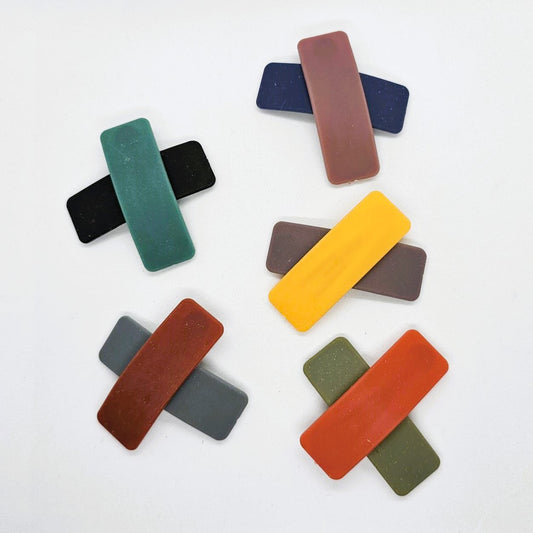 Sammi Junior Soft-Touch Snap Clip - Pair