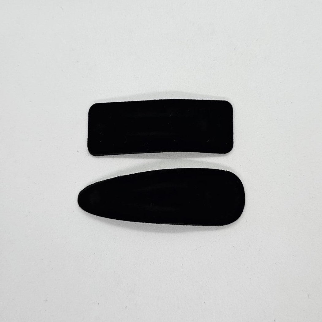 Theresa Velvet Snap Clip - Pair