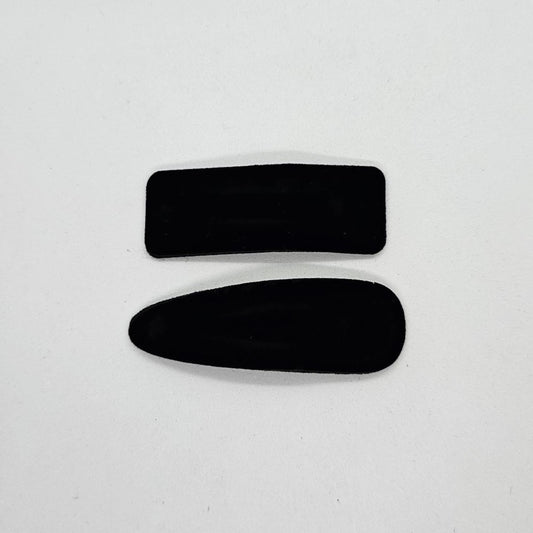 Theresa Velvet Snap Clip - Pair