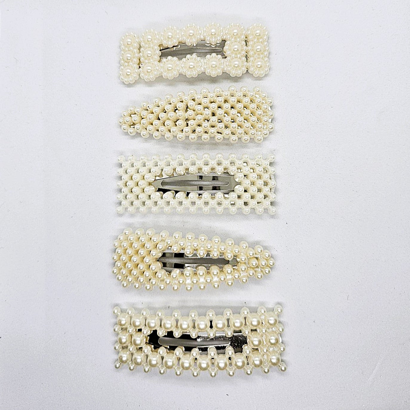 Uma Basic Pearly Snap Clip - Pair