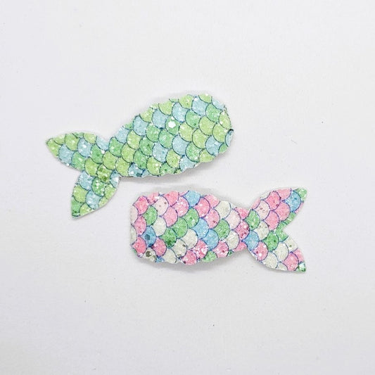 Mermaid Junior Sequined Snap Clip