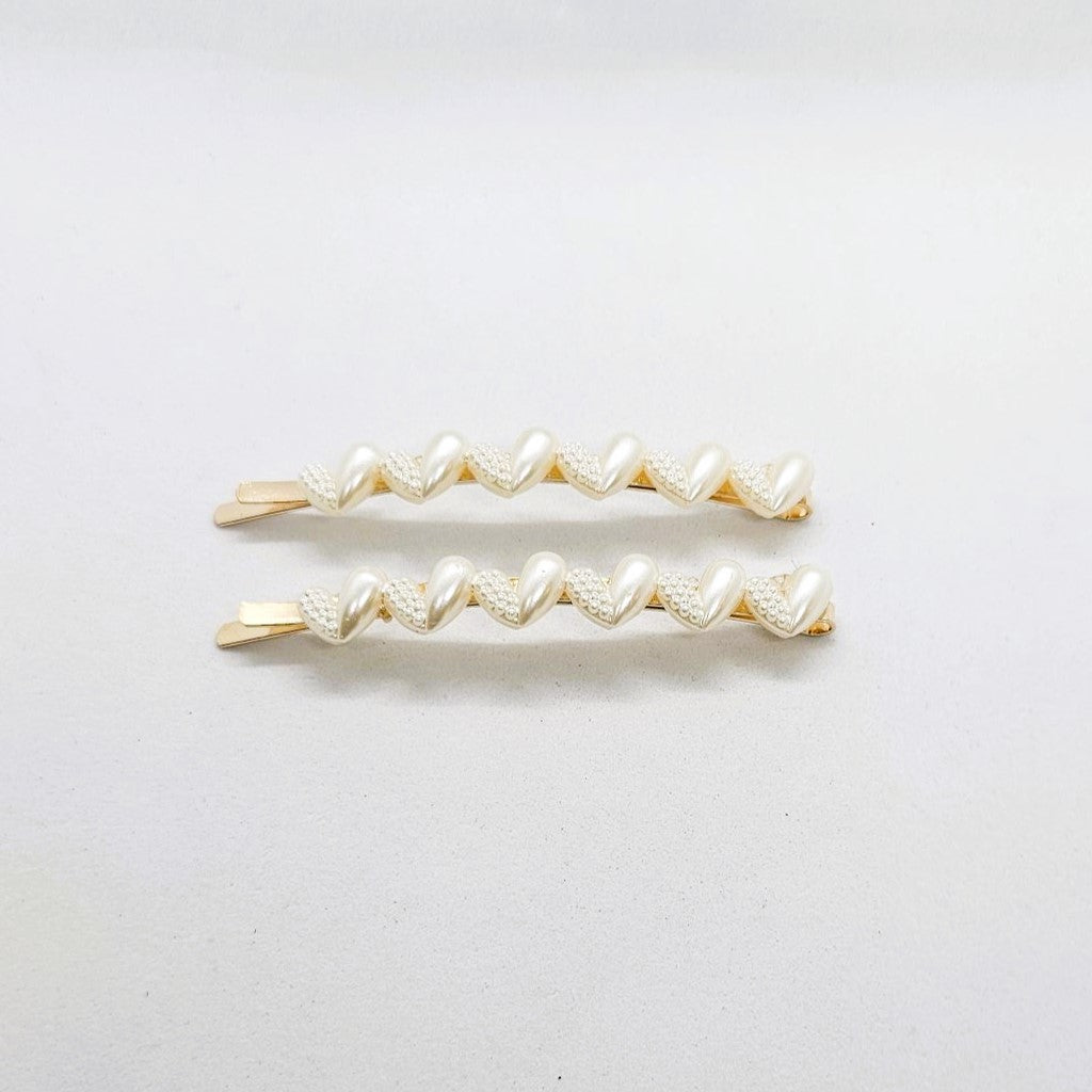 Felicity Gold & Pearl Hair Slide